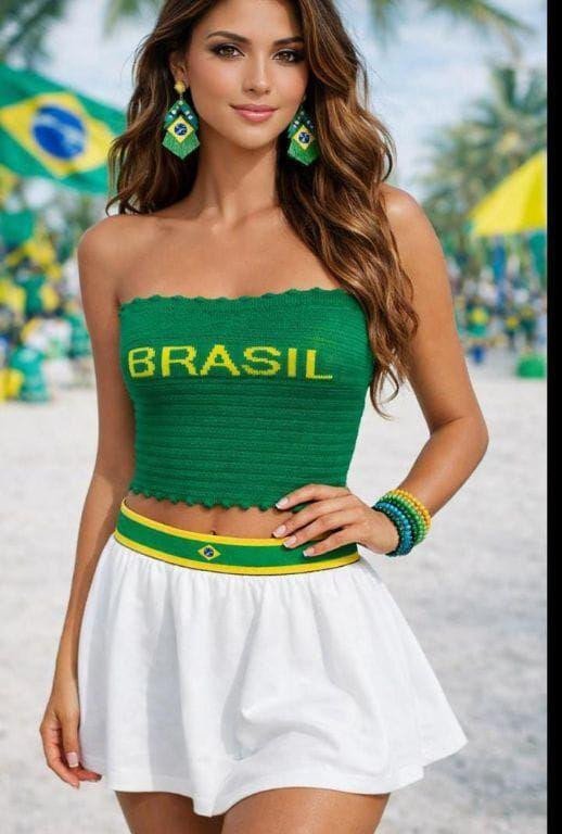 fit1682 Cropped Do Brasil