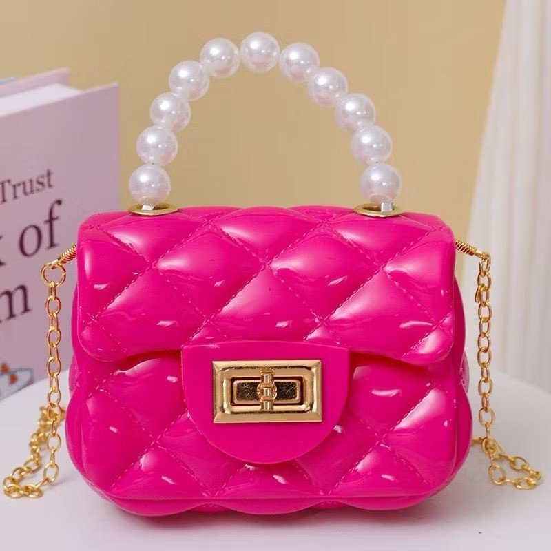 Bolsa Mini bag com pérolas 