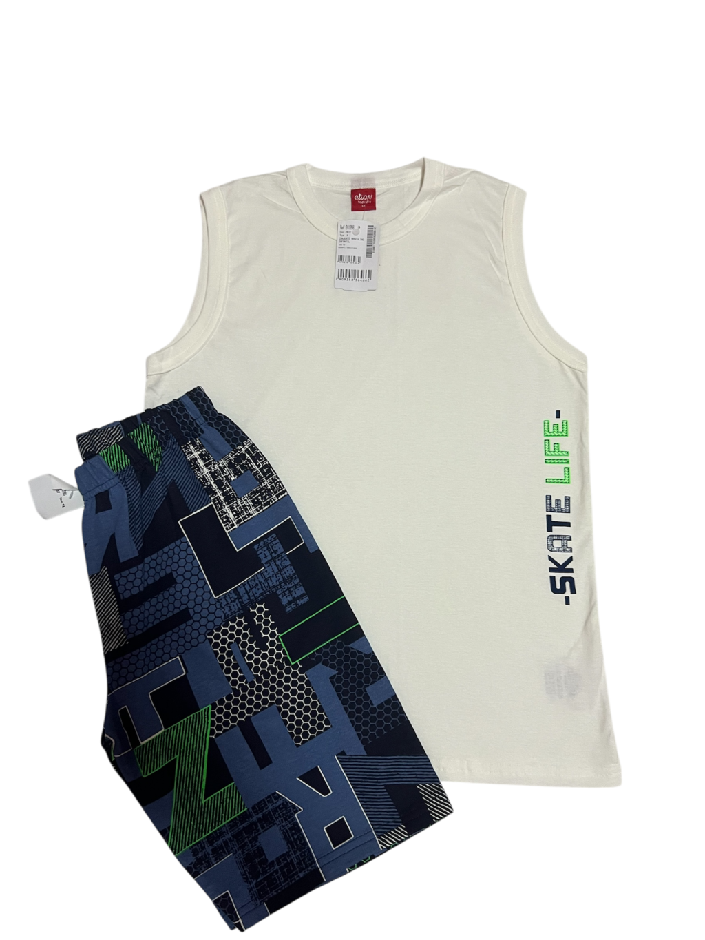 Conjunto Elian tamanho 14 anos 