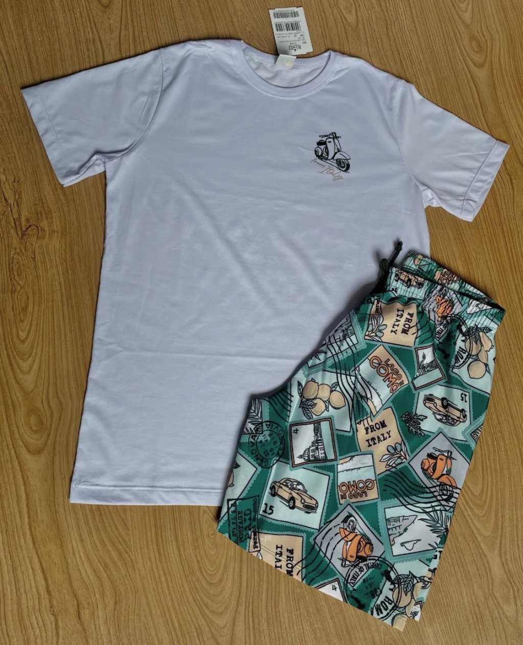 Conjunto masculino 8 anos Alenice 