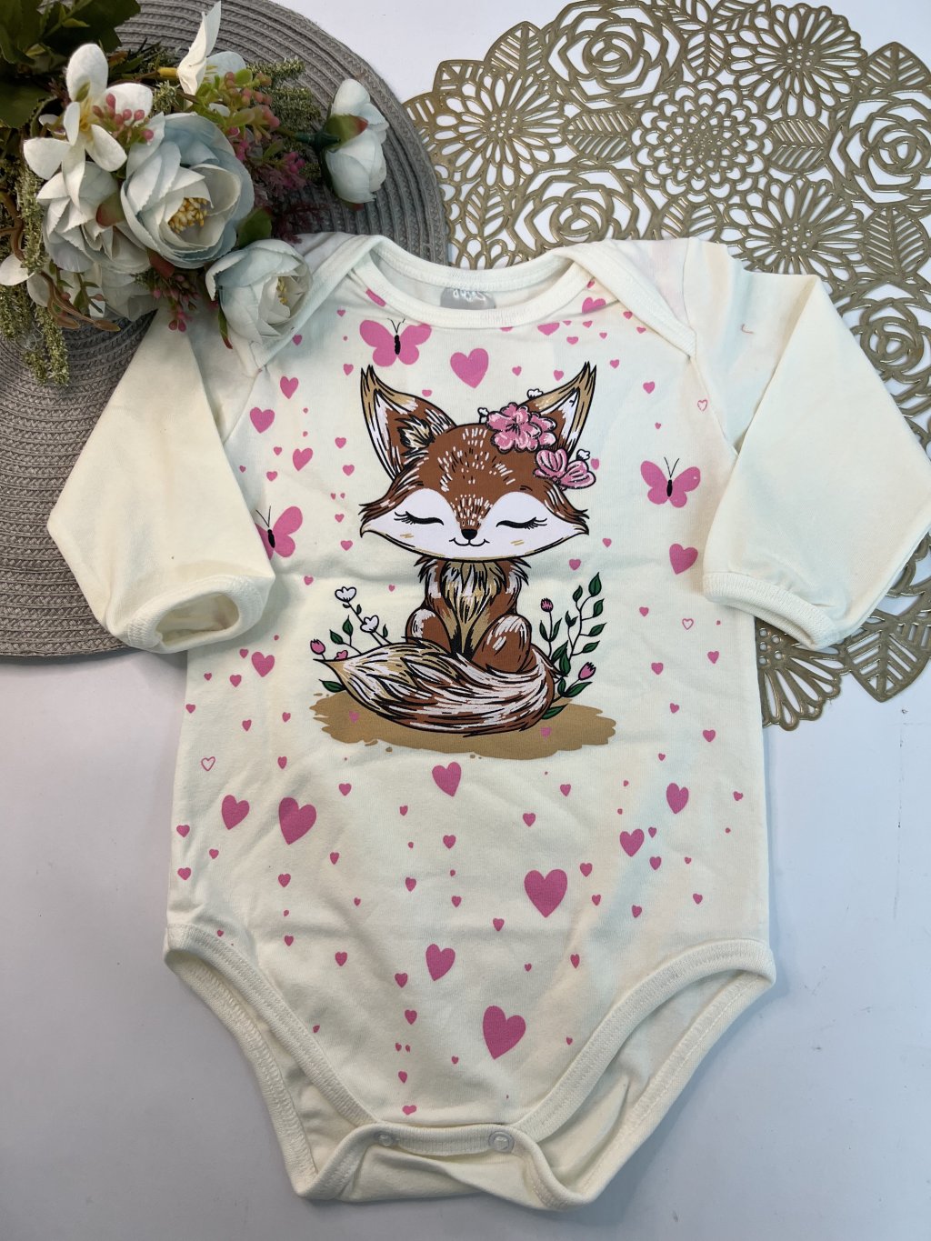 Body manga longa M baby 