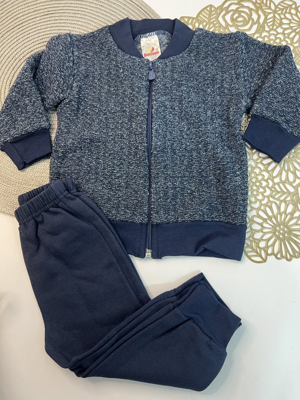 Conjunto moleton com zíper G baby 