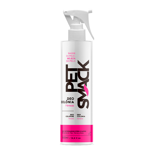 PET SMACK DEO COLONIA FEMEAS 500 ML