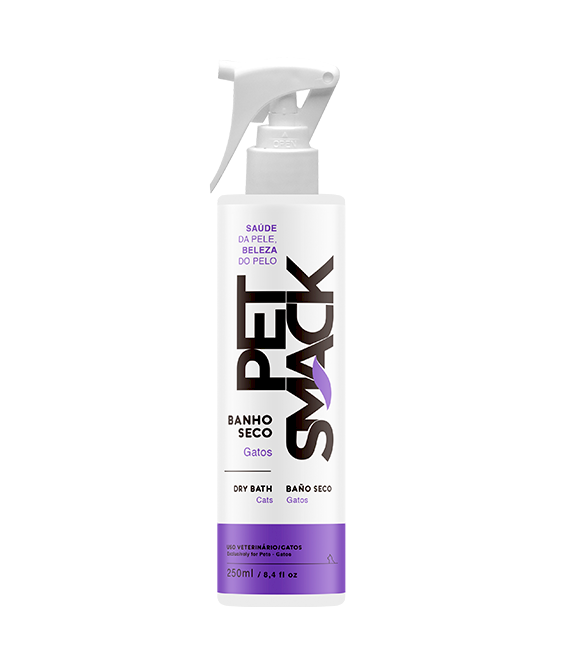 PET SMACK BANHO SECO GATOS 250 ML
