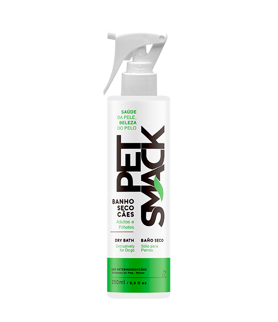 PET SMACK BANHO SECO CAES 250 ML