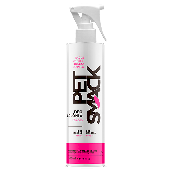 PET SMACK DEO COLONIA FEMEAS 500 ML