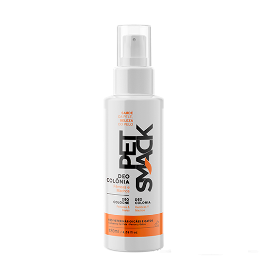 PET SMACK DEO COLONIA FEMEA E MACHO 120 ML