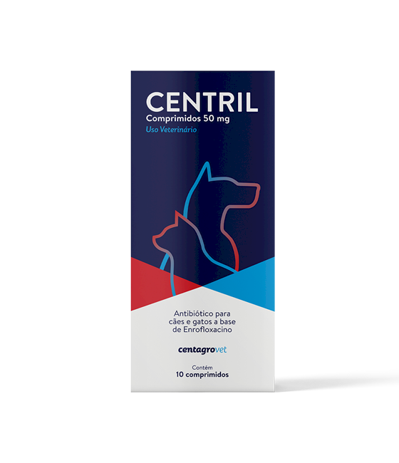 CENTRIL COMPRIMIDO CARTUCHO 50 MG