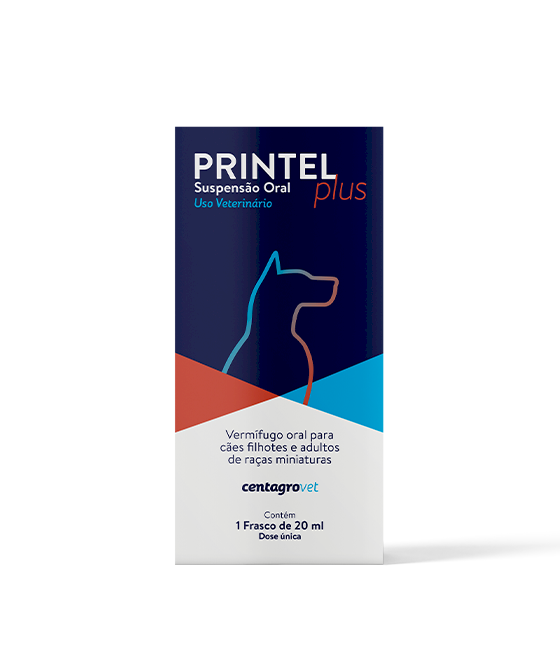 PRINTEL PLUS SUSPENSAO ORAL 20 ML