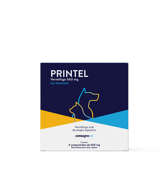 PRINTEL 660MG 4 COMPRIMIDOS