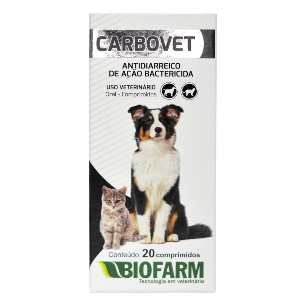 CARBOVET 20 COMPRIMIDOS