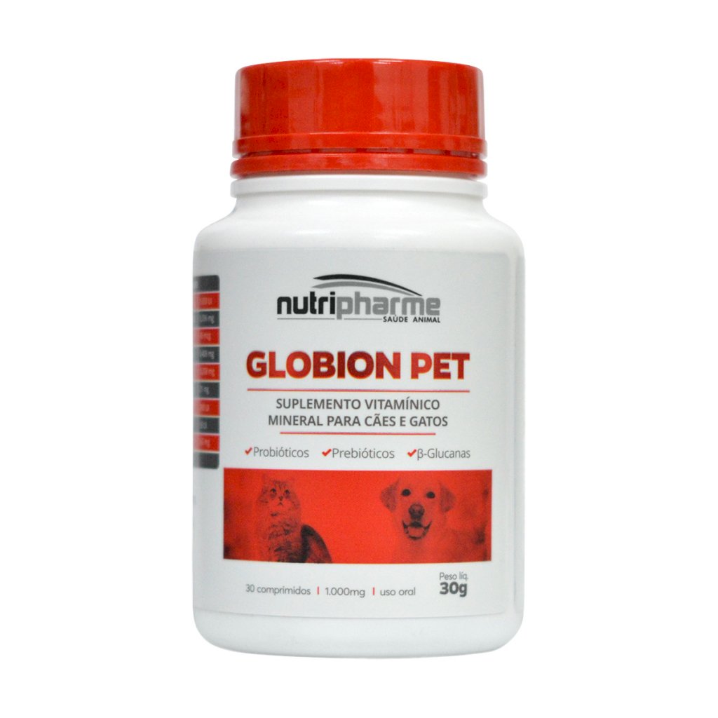 GLOBION PET 30 COMPRIMIDOS