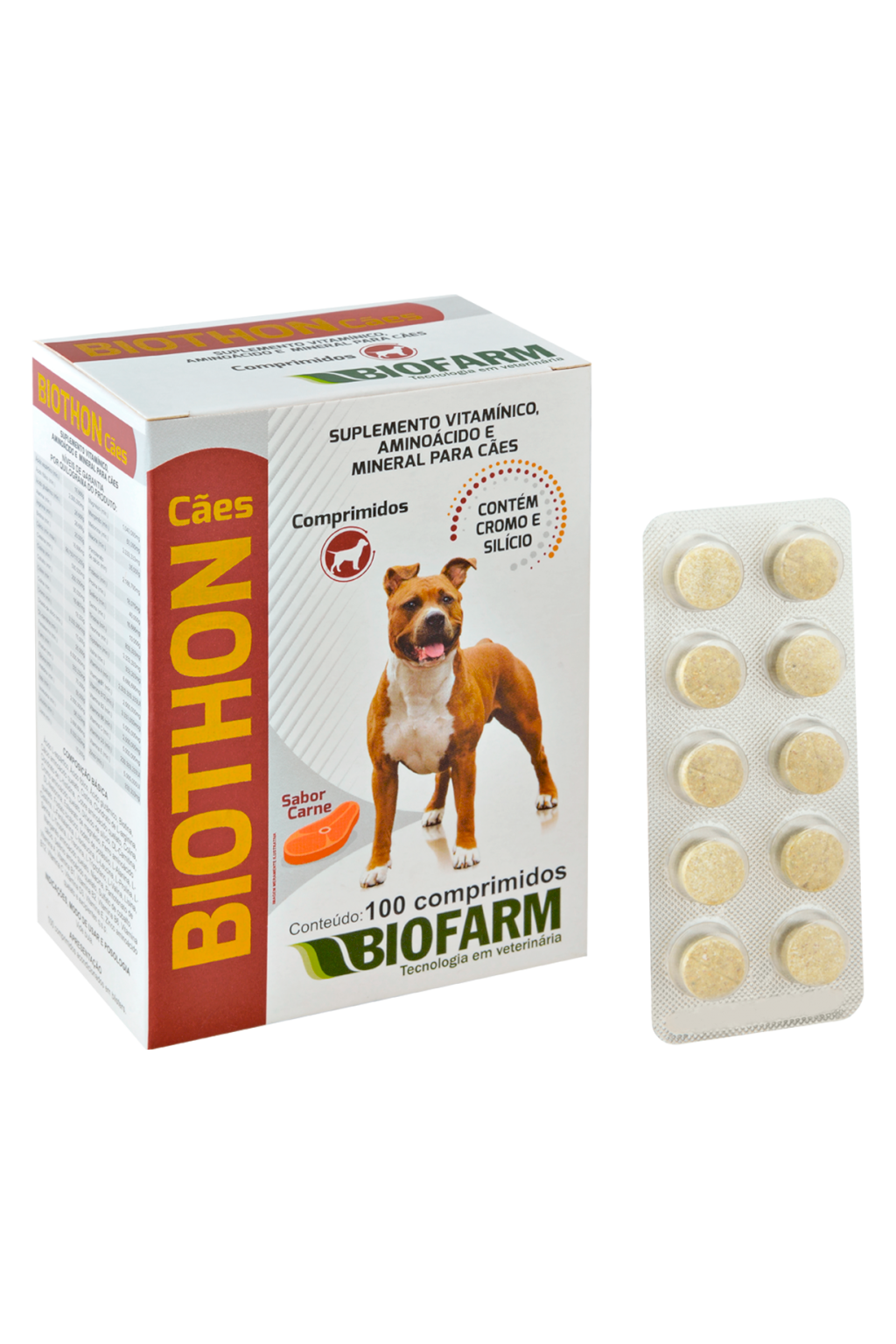 BIOTHON CÃES 100 COMPRIMIDOS