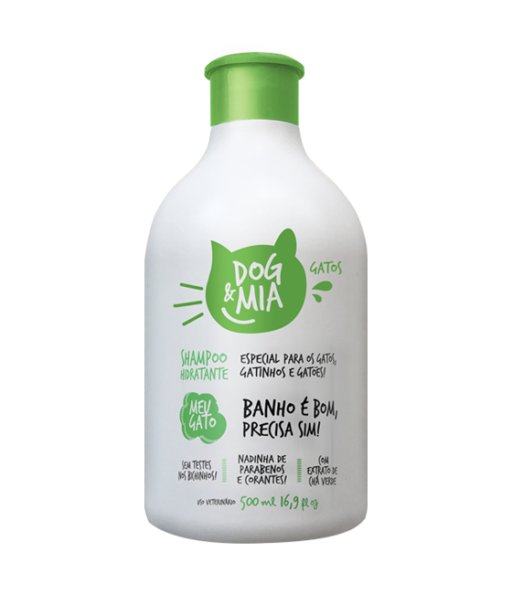 DOG&MIA SHAMPOO HIDRATANTE MEU GATO 500ML