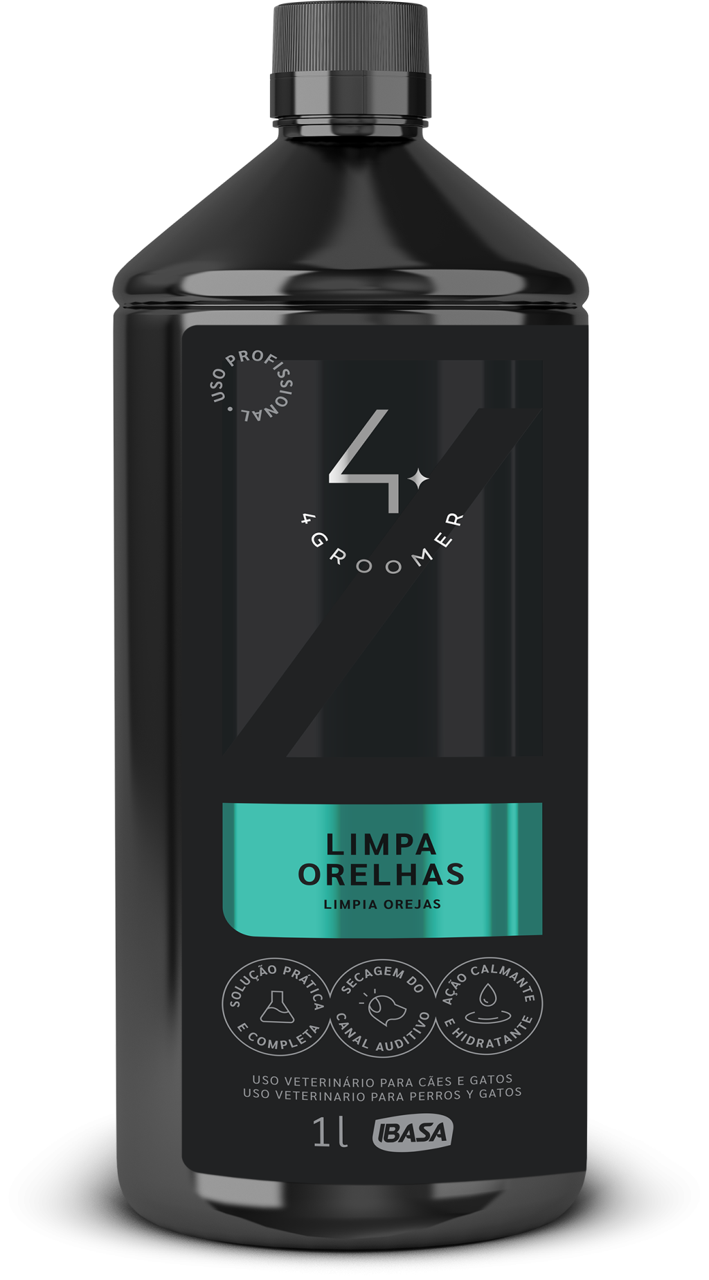 Limpa Orelhas 4 Groomer 1 Litro
