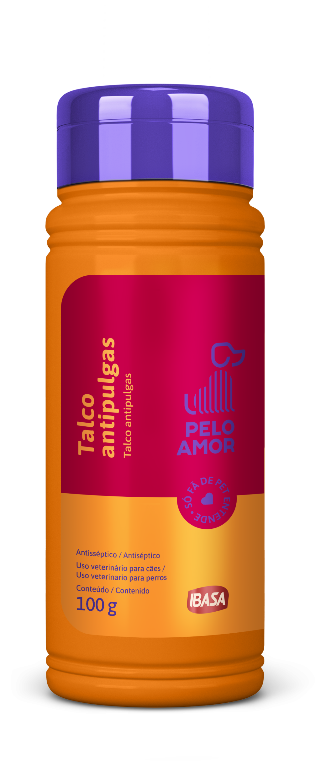 TALCO ANTIPULGAS IBASA 100 GR