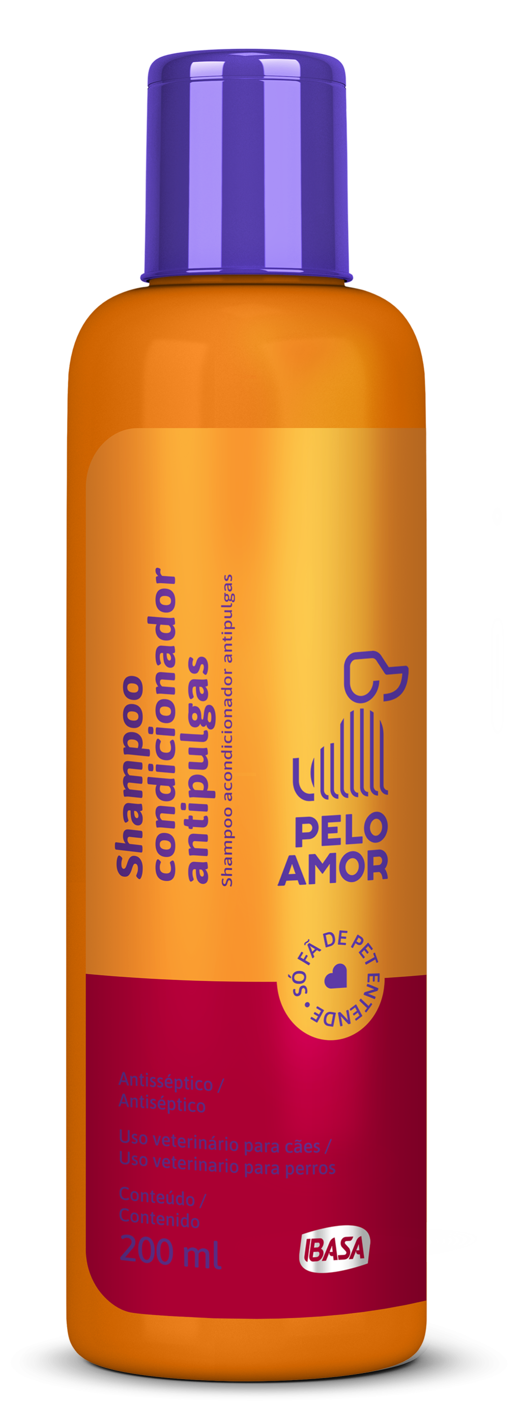 SHAMPOO CONDICIONADOR ANTIPULGAS IBASA 200 ML