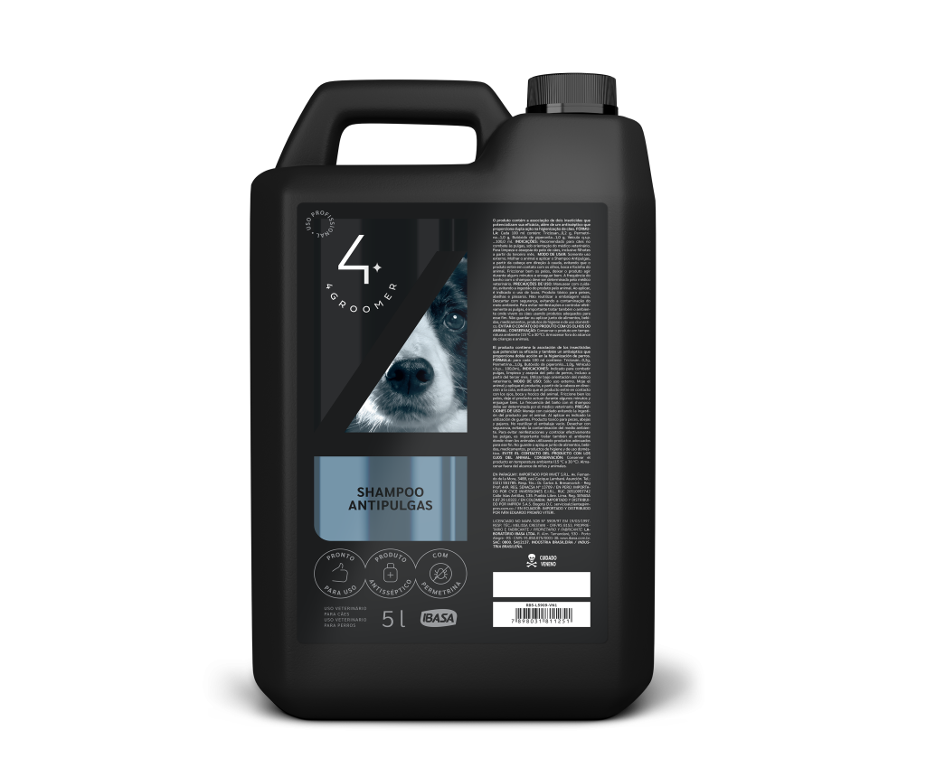 SHAMPOO ANTIPULGAS IBASA 5 L