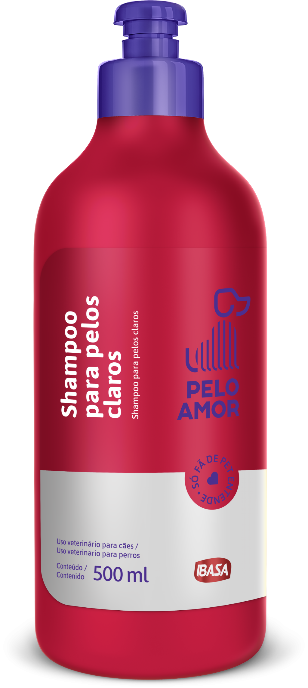 SHAMPOO PELOS CLAROS PELO AMOR 500ML