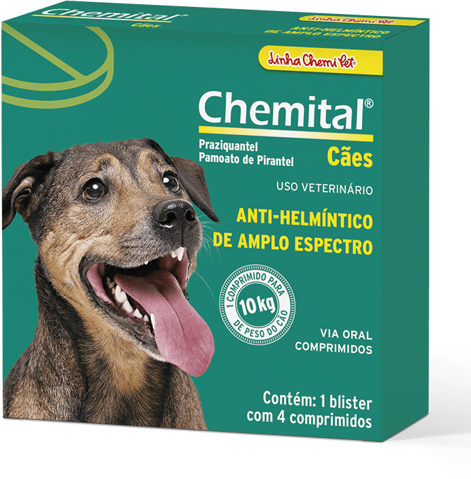 Chemital Cães 4 Comprimidos