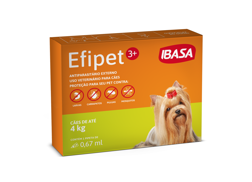 Efipet 3+ até 4kg