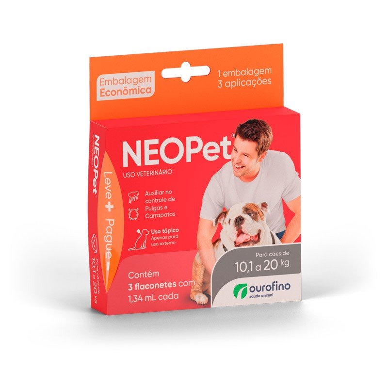 NEOPet Cães - 3 flaconetes com 1,34 mL cada