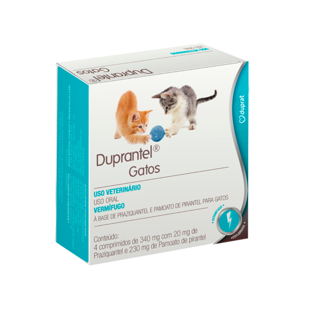 Duprantel Gatos - 4 Comprimidos