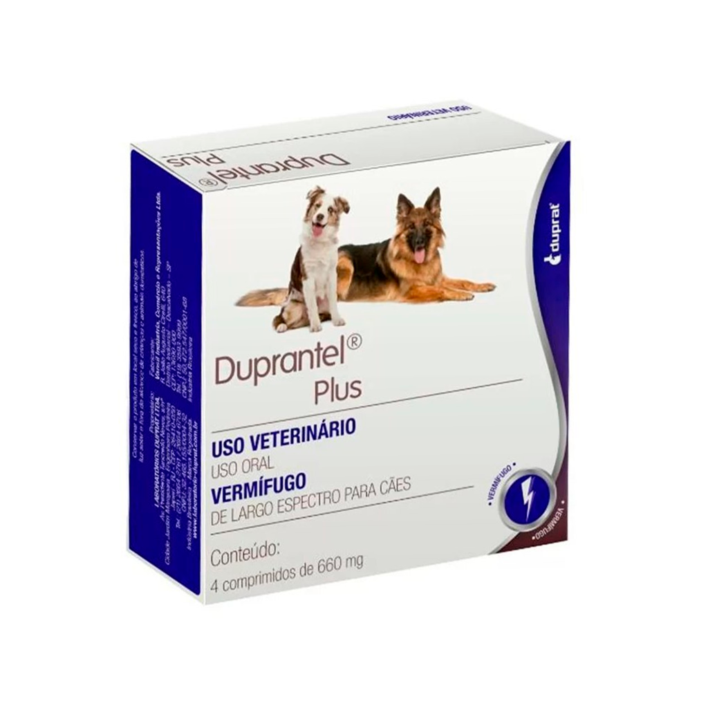 Duprantel Plus - 4 Comprimidos
