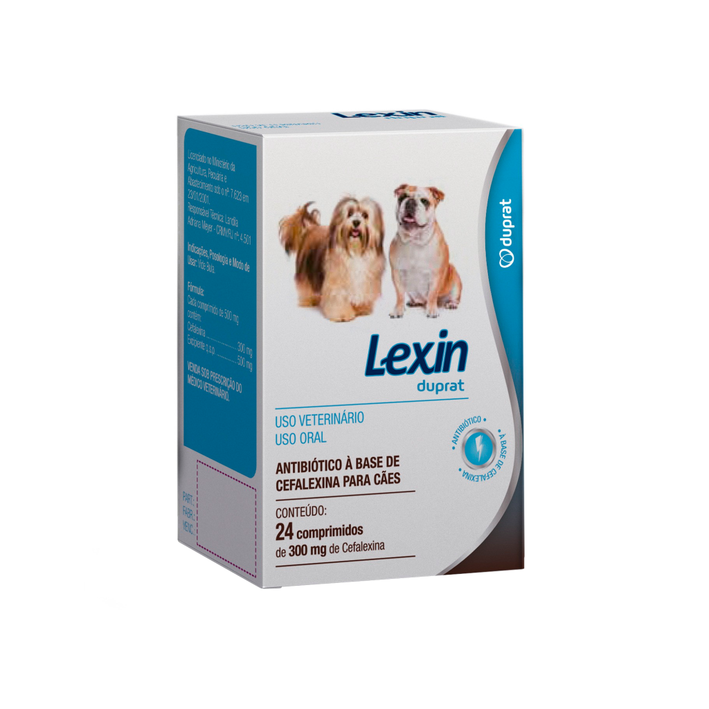 Lexin 300mg - 24 Comprimidos