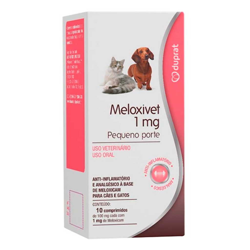 Meloxivet 1mg - 10 comprimidos