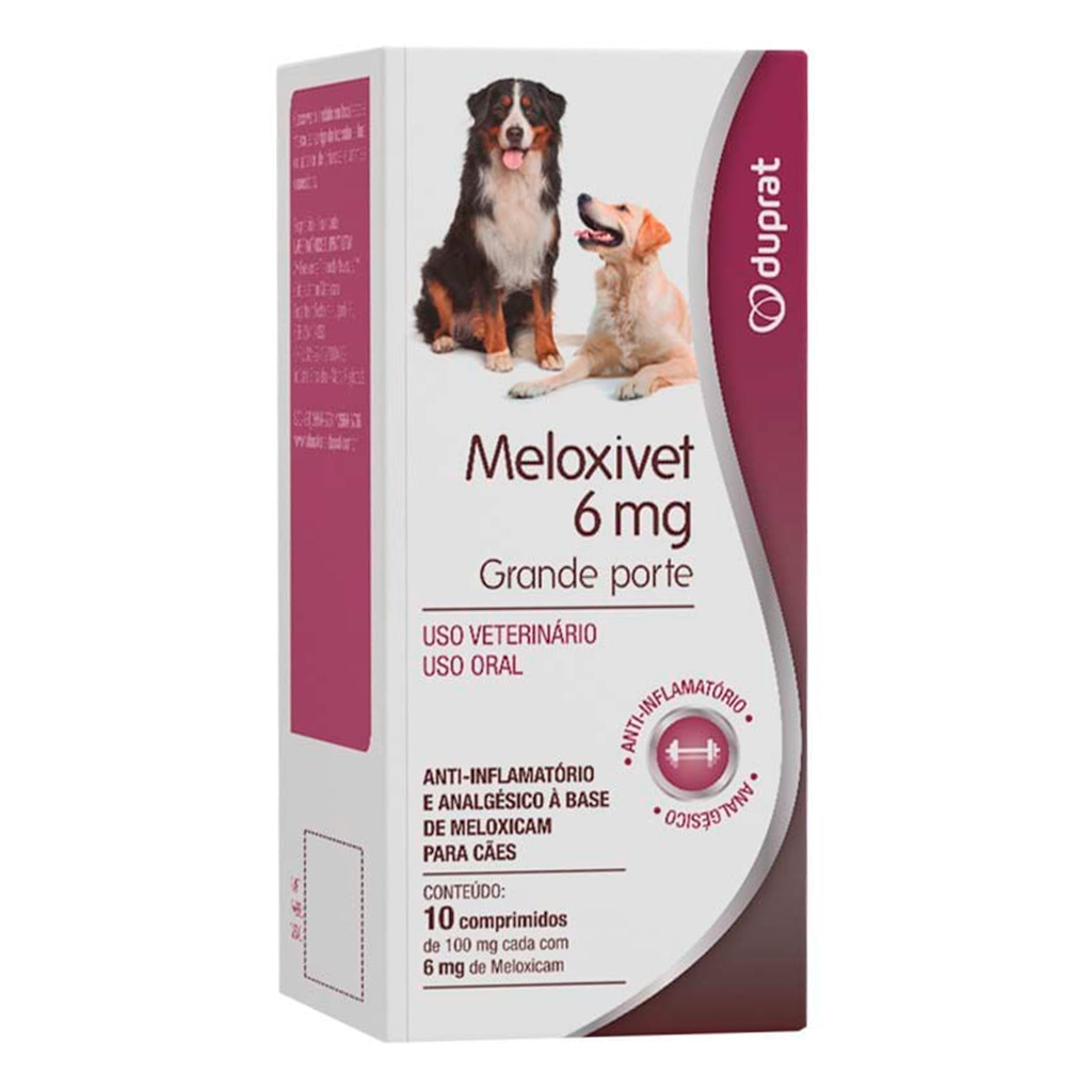 Meloxivet 6mg - 10 comprimidos