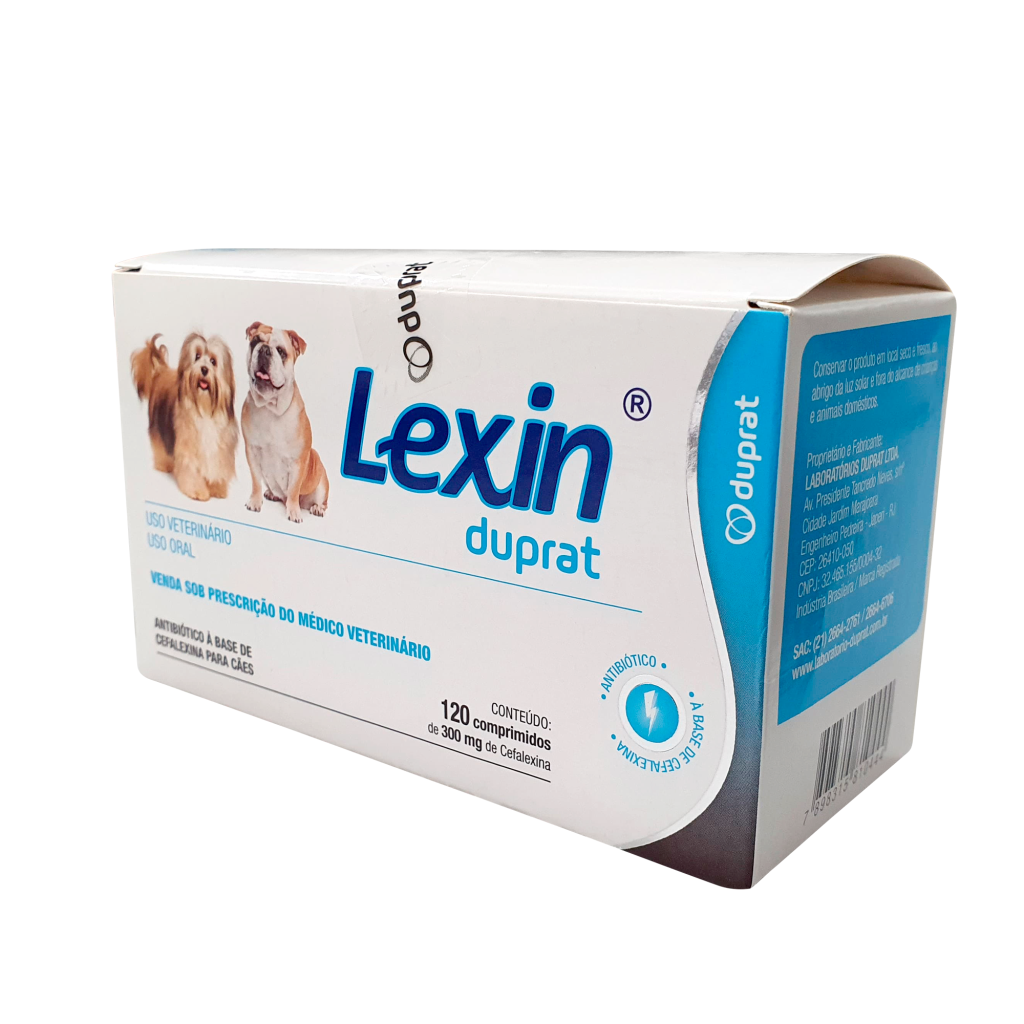 Lexin 300mg - 120 Comprimidos