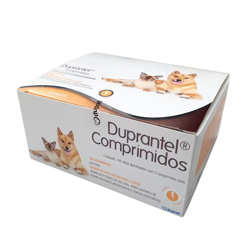 Duprantel Cães e Gatos - 200 Comprimidos
