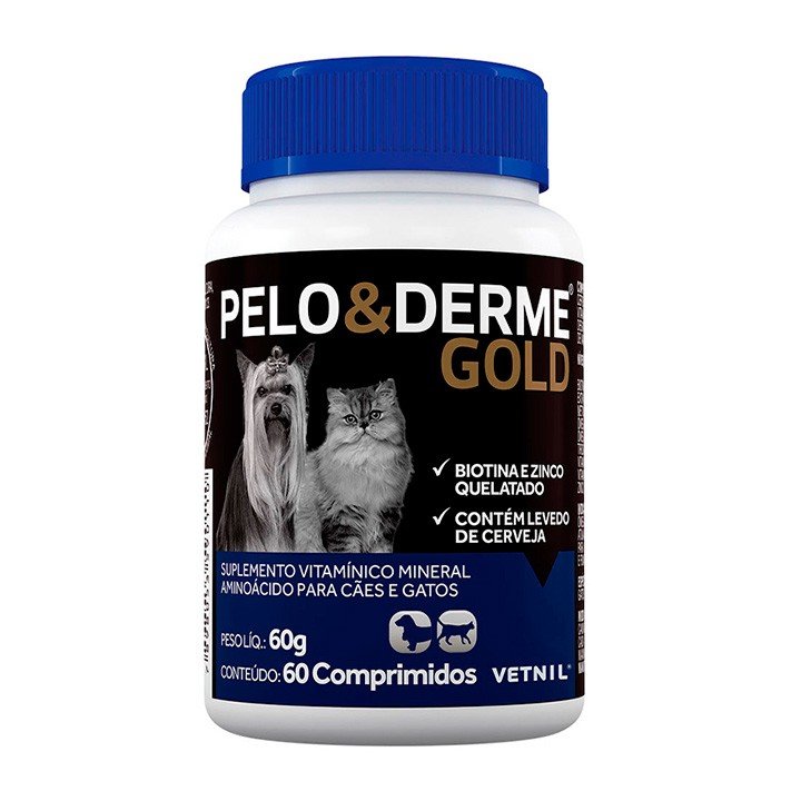 Pelo & Derme Gold 60 Comprimidos