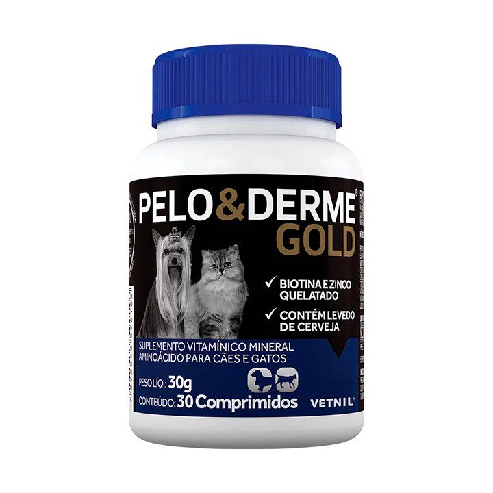 Pelo & Derme Gold 30 Comprimidos