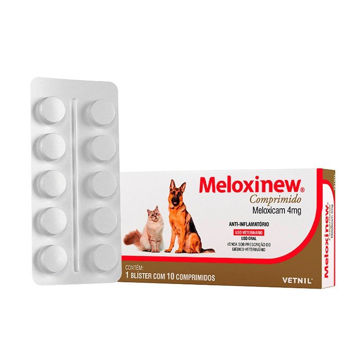 Meloxinew 4mg 10 Comprimidos