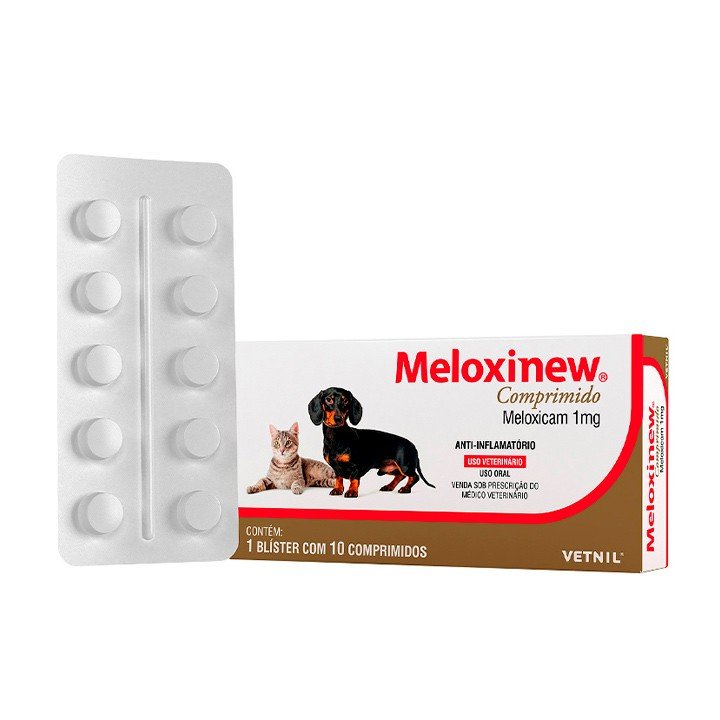 Meloxinew 1mg 10 Comprimidos