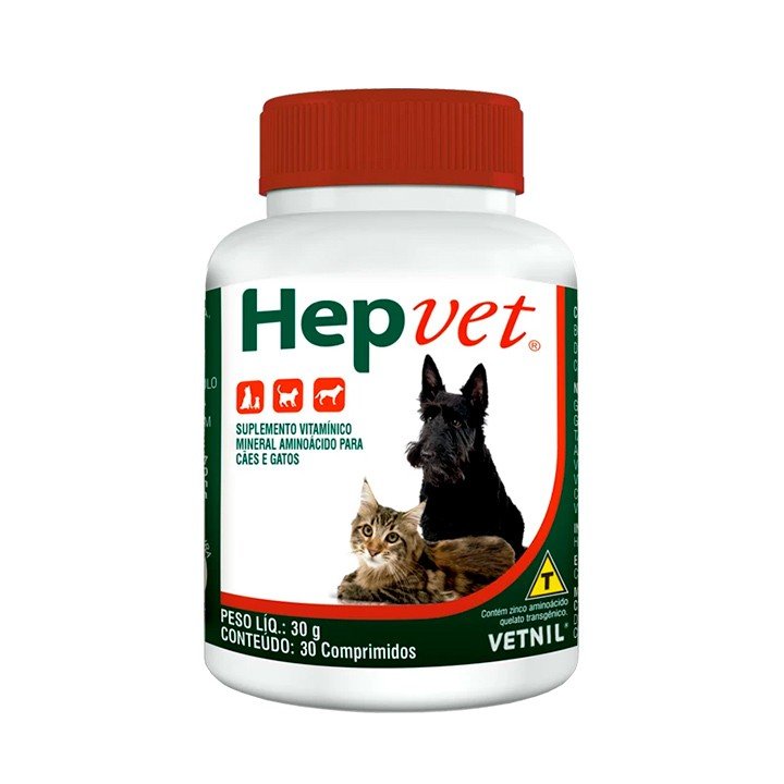 Hepvet 30 Comprimidos