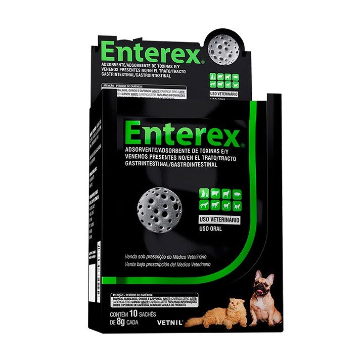 Enterex Sachê 8g - Display com 10 unid