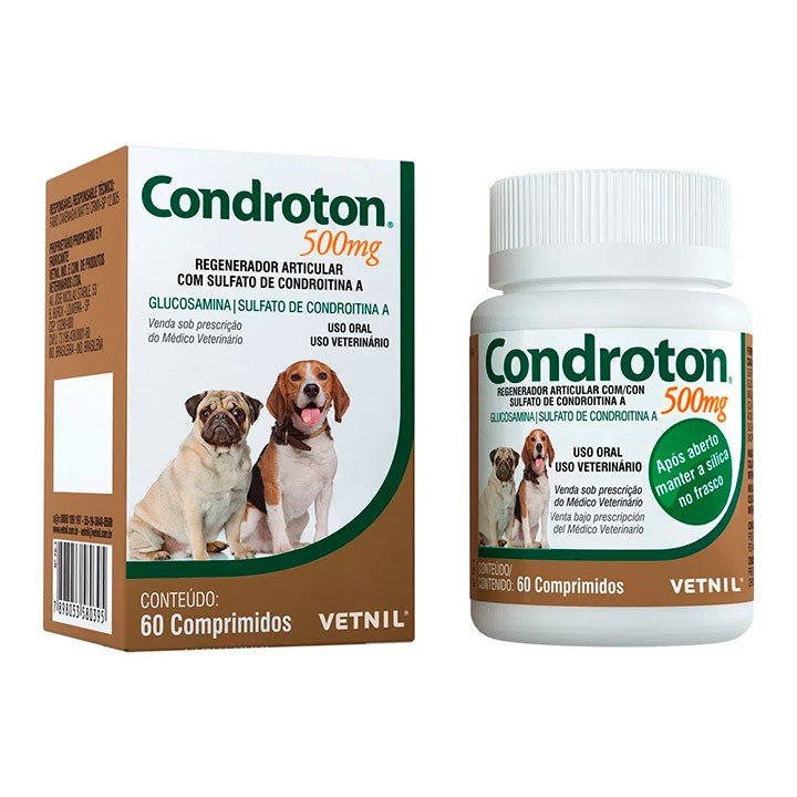 Condroton 500mg 60 Comprimidos