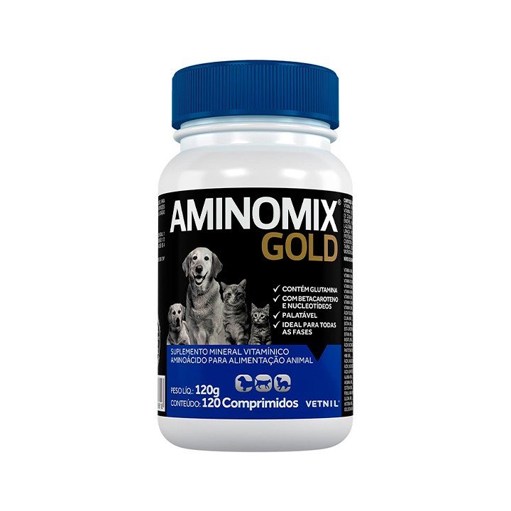 Aminomix Gold 120 Comprimidos