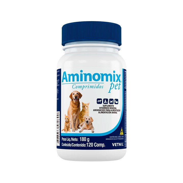 Aminomix Pet Comprimidos 120 Comprimidos