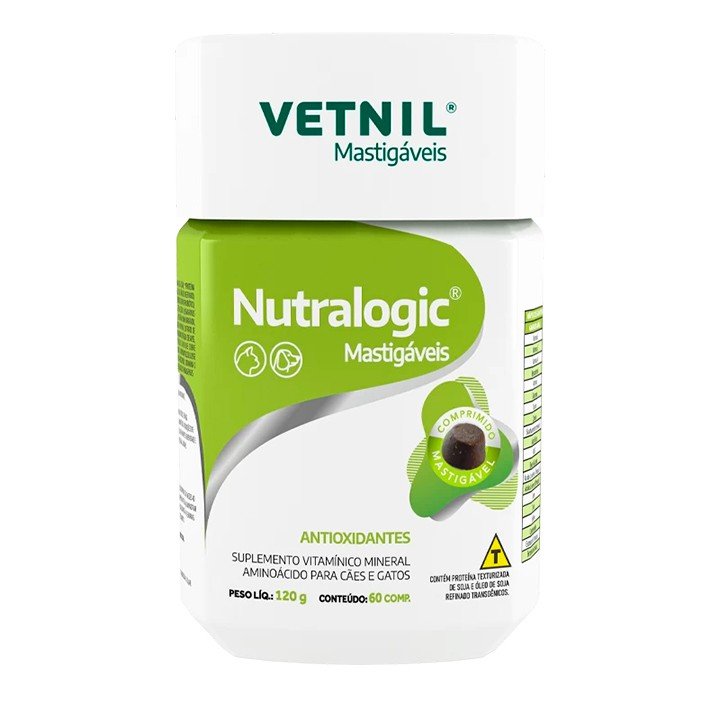 Nutralogic Mastigáveis 60 Comprimidos