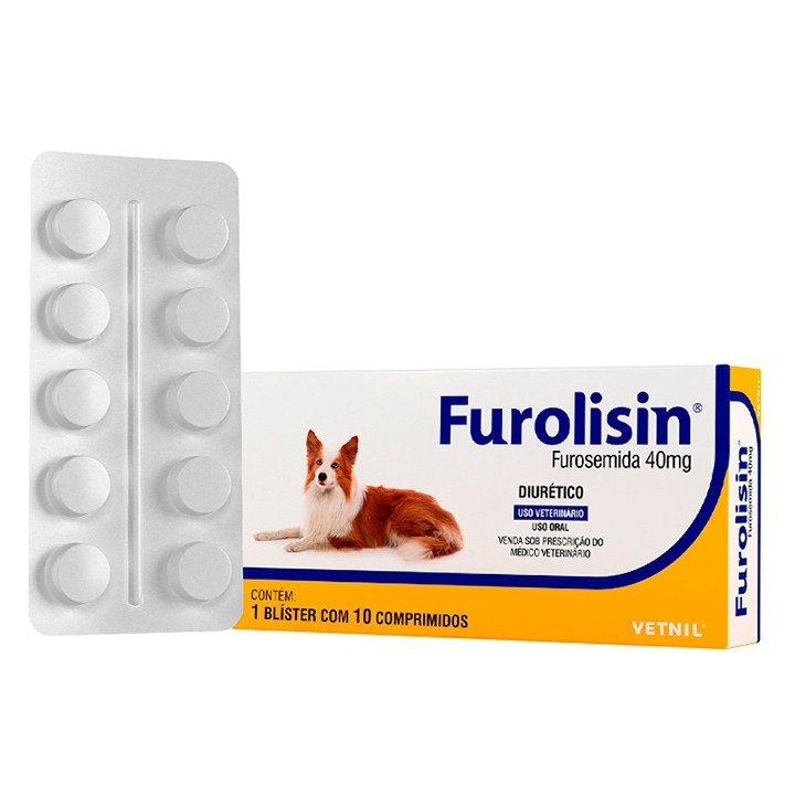 Furolisin 40mg 10 Comprimidos