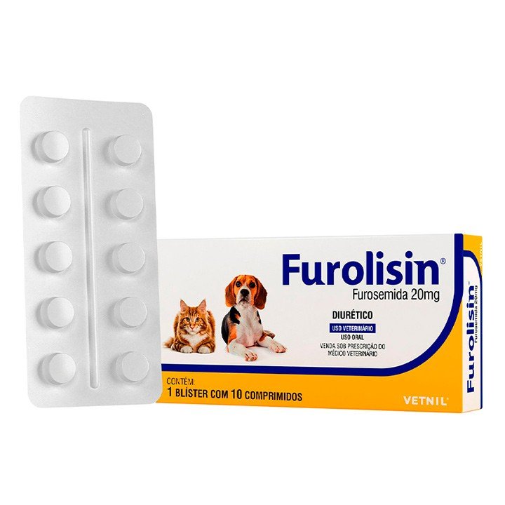 Furolisin 20mg 10 Comprimidos