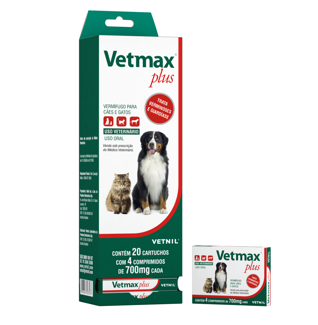 Vetmax Plus 4 Comprimidos