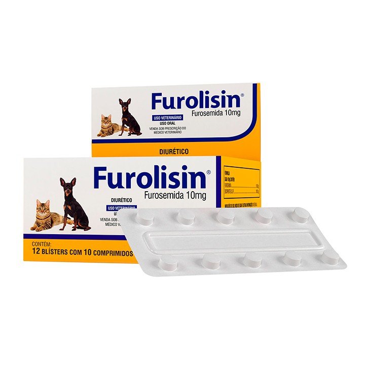 Furolisin 10mg 120 Comprimidos