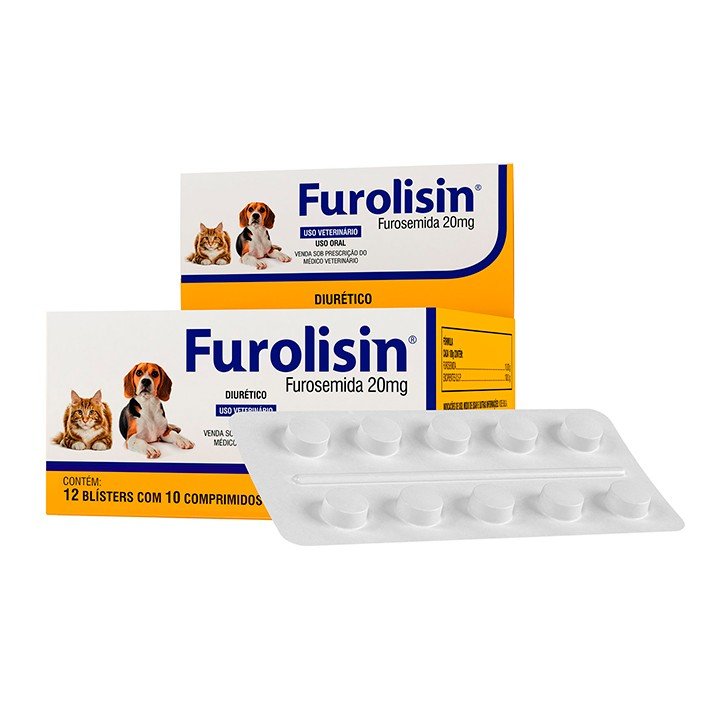 Furolisin 20mg 120 Comprimidos