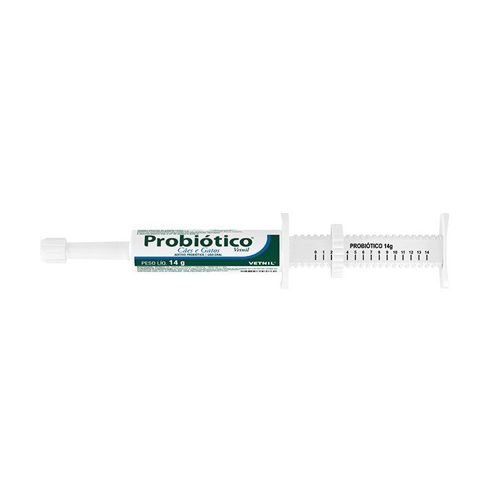 Probiótico Vetnil Cães e Gatos 14g