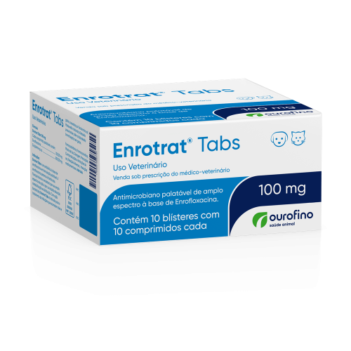 Enrotrat Tabs Display 100mg 10 X 10 comprimidos
